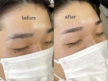 【メンズ専門眉毛サロン】BUZZ FLOW men's salon by D&T【04/01 OPEN (予定)】/アイブロウwax