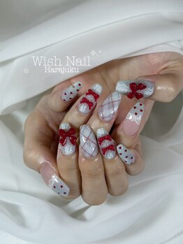 ウィッシュネイル 原宿店(Wish Nail)/ジェル120分アートし放題☆¥8500