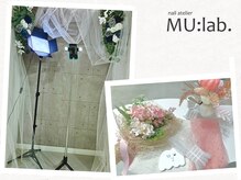 ミューラボ(MU:Lab.)の雰囲気(撮影ブースを完備しており、撮影用の小物も随時増えてます♪)