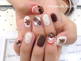 【バレンタインネイル】