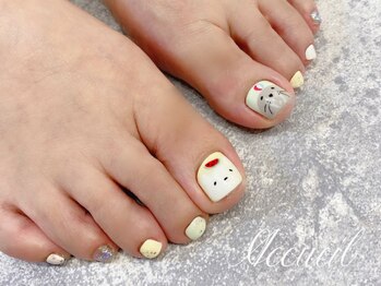 アクイユ 銀座店(ACCUEIL)/アニマルフットネイル