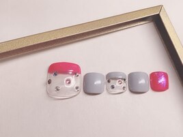 カラフルストレートフレンチ