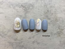 シンプリー 吉祥寺店(Simpliee by Procare nail)/オーロラパーツネイル