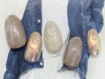シエルネイルスタジオ 新宮店(Ciel nail studio)/【トレンドニュアンスネイル】