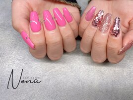 ピンクニュアンス◆吉祥寺ネイル