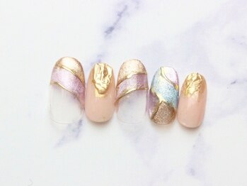 池袋ネイルサロン イイネイル(Ee-Nail)/ステンドグラスネイル初回￥7500