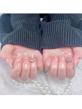 ピンキーネイル(Pinky Nail)/長さだし持ち込みデザイン