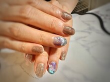 ケムファクトリー(KM factory)/フラッシュ×海ネイル