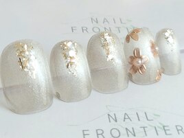 Cホワイトミラーお花8980円～