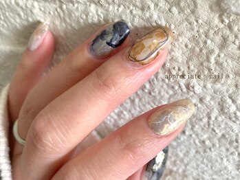 アプリシーエイトネイル(appreciate nail)/サンプルデザイン♪