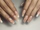 ウイネイルサロン(ui NAIL SALON)の写真/指が綺麗に長く見えるロングネイル♪ワンホン/韓国ネイル/埋め尽くしもOK*当店は最新パーツのみ取り揃え◎