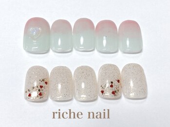 リッシュネイル 新百合ヶ丘店(riche nail)/シンプルアートコース