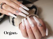 オーガン(ORGAN)/スカルプマーブルネイル