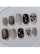 〈定額〉brown &nbsp;× &nbsp;ribbon