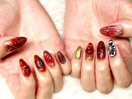ニュアンス大人ネイル