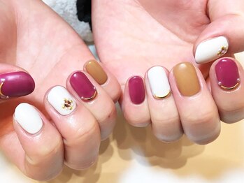 ネイルズ ララ(nails Lala)/マットネイル。