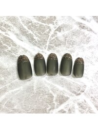 マットブラックネイル