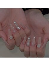 クイーンズビューティーサロン 新宿本店(Queen's beauty salon)/チップ長さ出しアートやり放題