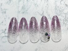 クラッシーネイル(classy nail)/ラメグラデーション