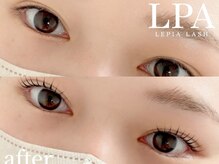 レピア 柏駅前店/韓国式まつげパーマ×眉毛パーマ