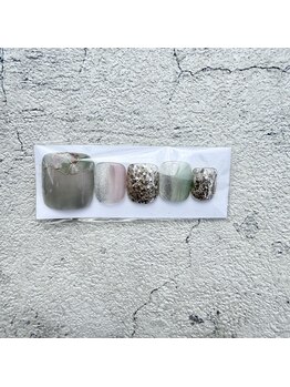 クレール バイ アミュール(CLAIR by.amulu)/フット定額こだわりアート