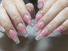 ヴィーナスネイル(Venus Nail)/長さ出しチーク氷ストーン