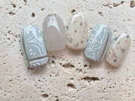 タイル/手描き/テラゾー