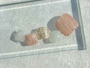 カジュアルストライプフット