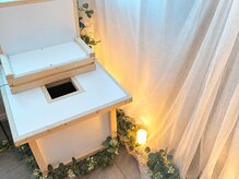 エメリーヌ(AIMELINE)の雰囲気（ゆったり座れる椅子での国産無農薬よもぎ蒸し選べるハーブ付き）