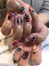 ～ポップレオパードネイル～