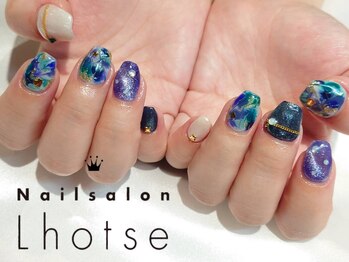 ローツェ(Lhotse)/イベント用ニュアンス推しネイル