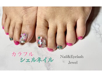 ジュウェル 宜野湾店(Nail Salon Jewel)/シェルネイルフット