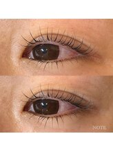 ノート(NOTE)/ラッシュリフト上下