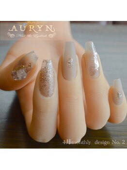 アウリン(AURYN)/4月限定monthly design No, 2