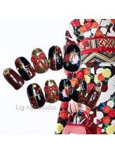 リグネイルスタジオ(Lig nail studio)/成人式ネイル