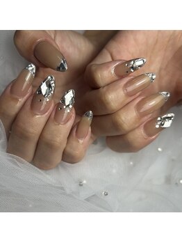 グロウネイル(Glow.Nail)/ガラスフレンチネイル