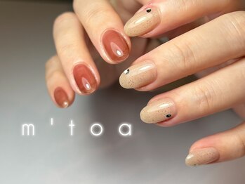 ムートア(m'toa)/ワンカラー/フィルイン