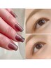 【まつ毛＆ハンドネイル】ジェルワンカラー（オフ込み）×まつげパーマ¥9500