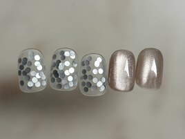 シンプルデザインネイル