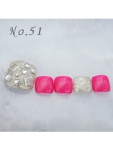 はあとねいる 大阪福島店/フットネイル：No.51