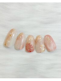 お正月和柄定額ネイル