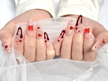 ネイルネージュ 錦糸町(Nail Neige)/スカルプ/持ち込み/バレンタイン