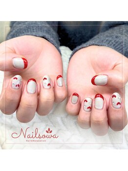 ソワ(sowa)/赤フレンチ×ハート