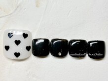 フェリーチェ(nail salon＆school felice)/フットネイル/定額制8800円/瑞江