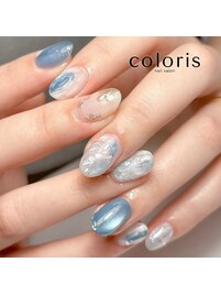 8週間持ちニュアンスネイル