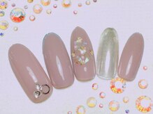 ネイル シエル(nail ciel)/[2]アート付定額コース◆￥5300