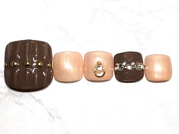 ネイルサロン 爪/秋冬ネイル