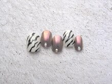 ニコルネイル(nicole nail)/定額¥11000 ミラーネイル