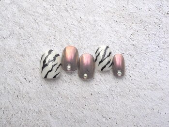 ニコルネイル(nicole nail)/定額¥11000 ミラーネイル