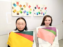 スタパト 新宿本店/ペアパーソナルカラー診断お客様